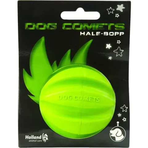 Dog Comets Ball Hale - Bopp Groen 6 cm