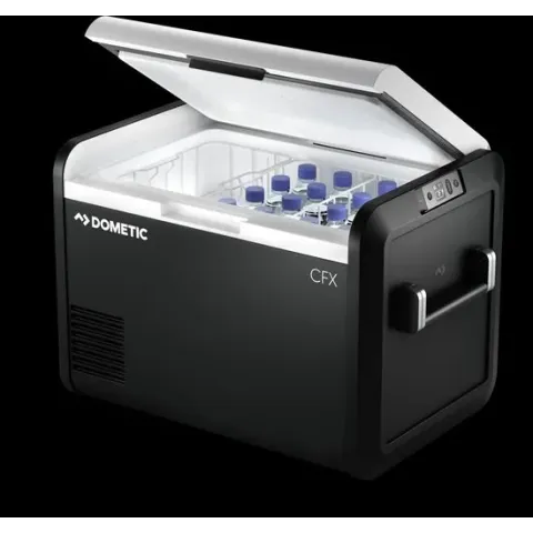Dometic CFX3 55IM - compressor Koelbox met ijsblokjes maker - 53L - 12/24/230V - Energieklasse C - zwart/grijs