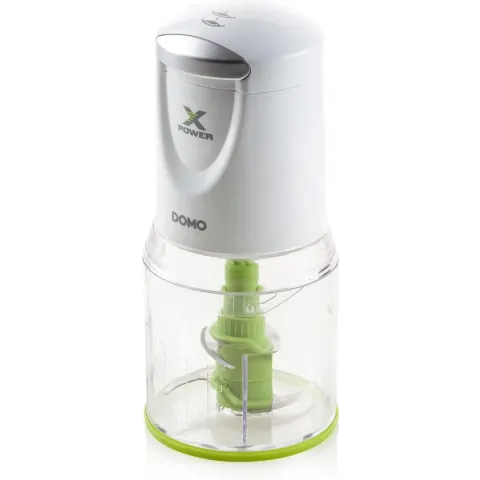 Domo DO9192MC - Xpower - Hakmolen - 4 snijmessen - 400W - Wit