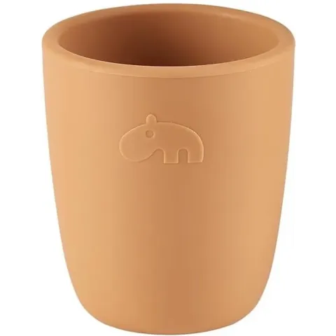 Done By Deer Silicone Mini Mug Mustard