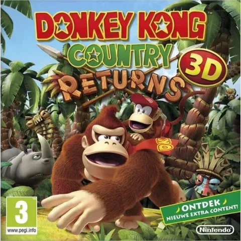 Donkey Kong: Country Returns 3D - 2DS + 3DS