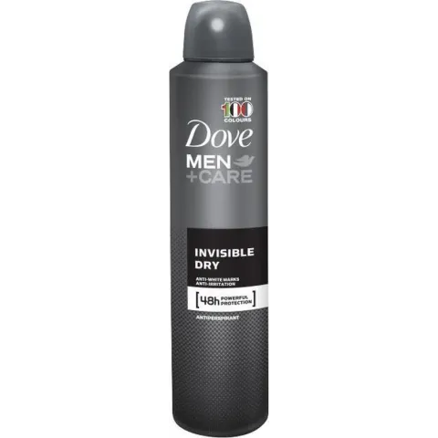 Dove MEN+CARE Invisible Dry Mannen Spuitbus deodorant 250 ml