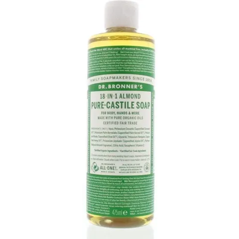 Dr Bronners Liquid soap amandel