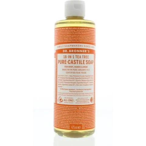 Dr Bronners vloeibare zeep Teatree 475 ml