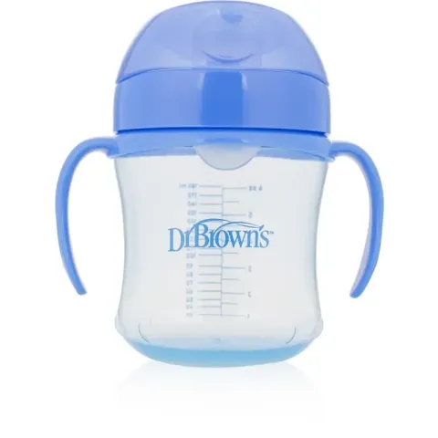 Dr. Brown's Oefendrinkbeker Zachte Tuit 6+ mnd 180 ml