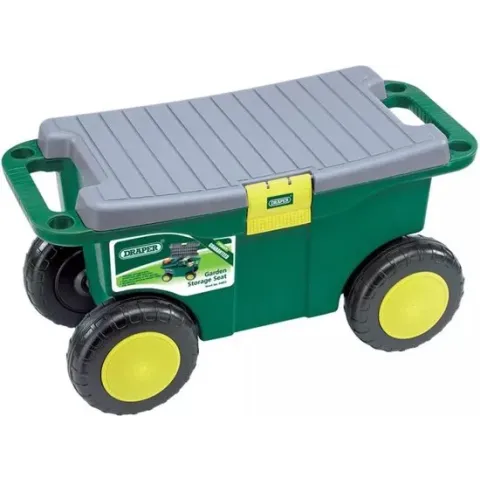 Draper Tools D60852 - Tuingereedschapswagen en kruk - groen