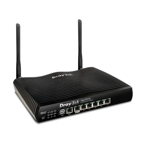 DrayTek Vigor 2927ax Dual Gigabit WAN breedband router 5 Gigabit LAN, 802.11ax wireless