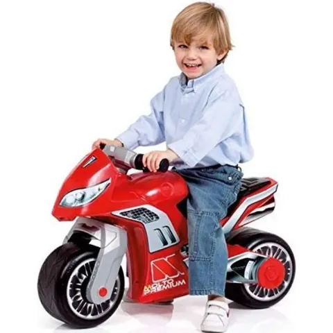 Driewieler Moto Cross Premium Moltó Rood (18+ maanden)