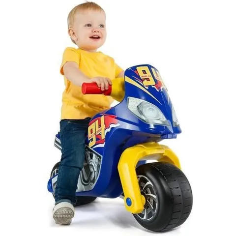 Driewieler Moto Cross Race Moltó Blauw (18+ maanden)