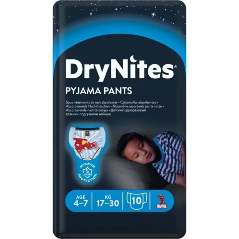 DryNites® 3-5 jongen 10 stuks