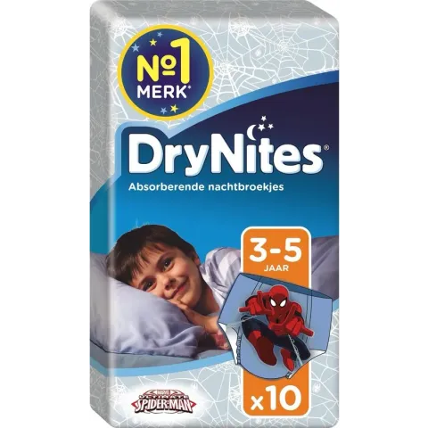 DryNites® 4-7 jongen 10 stuks