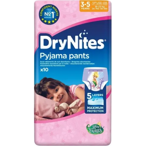 DryNites® 4-7 meisje 10 stuks