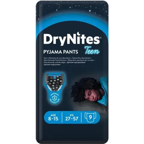 DryNites® 8-15 jongen 10 stuks