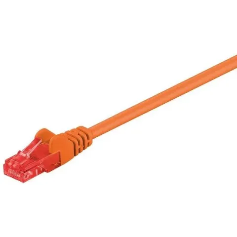 DSIT CAT6 Netwerkkabel - RJ45 - Oranje - 0.25 m