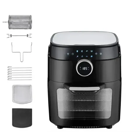 Dsp Airfryer 12liter Zwart | Welhof; Dé Outlet Store Van De Benelux