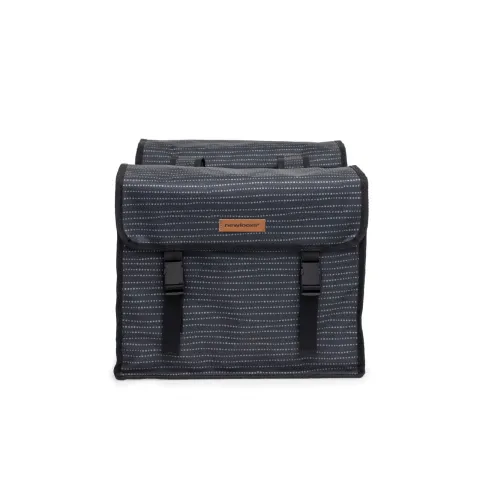 Dubele Fietstas/ Fietstas Fiori Double Nomi Black