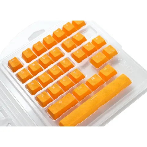 Ducky Yellow Rubber Gaming Keycap Set keycaps Rubber
