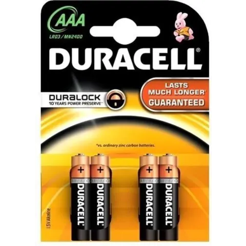 Duracell AAA Basic Batterijen