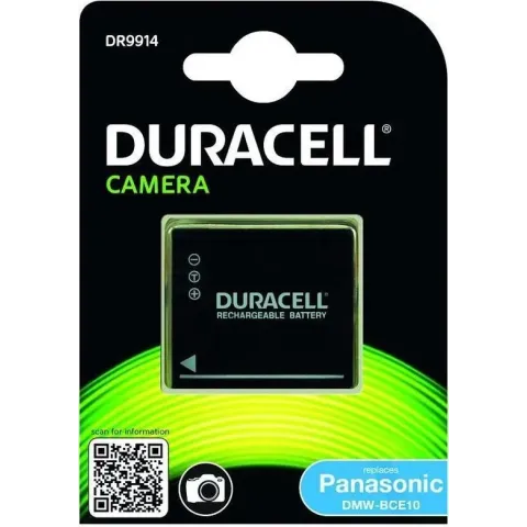 Duracell camera accu voor Panasonic (DMW-BCE10)