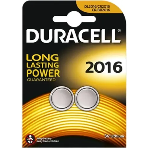 Duracell CR2016 Professional Electronics 3V 90mAh Lithium knoopcel