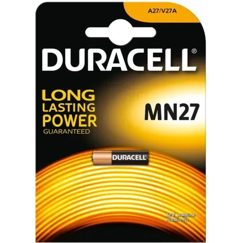 Duracell MN27 - GP27A - A27 - L828 12V alkaline batterij - 1 stuk