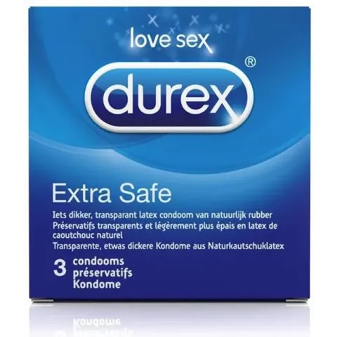 Durex Condooms - Extra Safe 3 stuks