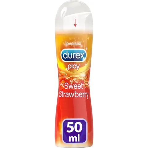 Durex Play Glijmiddel Aardbei - 50 ml