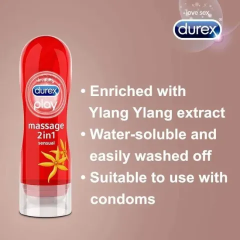 Durex Play Massage en Glijmiddel 2 in 1 Sensual - 200 ml