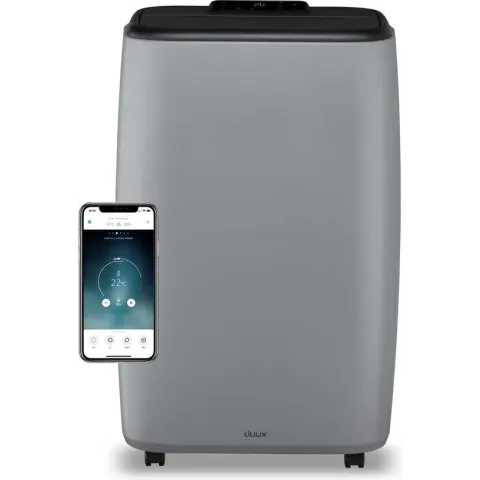 Duux North 9K BTU/u Silent - Smart Mobiele Airco met Verwarmingsfunctie - Stille Mobiele Airconditioning