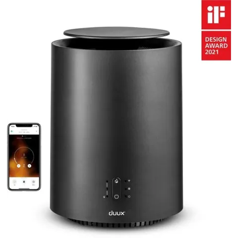Duux Threesixty 2 Smart Keramische Kachel DXCH08 | Kachel Electrisch | 1800 W | Grijs