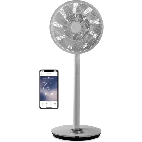 Duux Whisper Flex Grijs DXCF19 - Smart Statiefventilator - Staande Ventilator Geruisloos