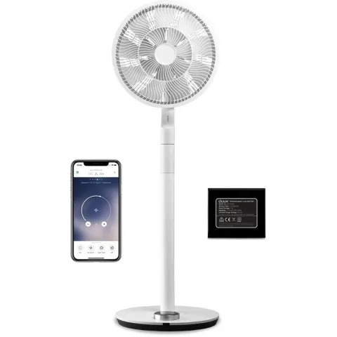 Duux Whisper Flex Ultimate Wit | Smart | Statiefventilator | Extreem Stil | 30 Standen