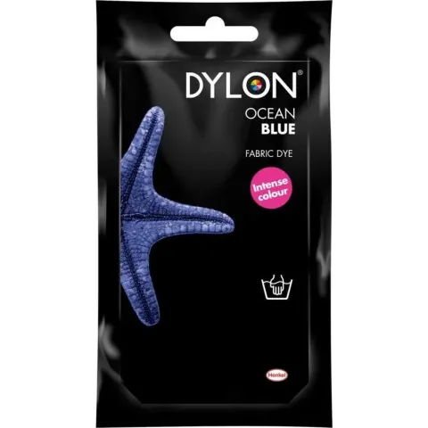 DYLON Handwas Textielverf - Ocean Blue - Blauw - 50 gr