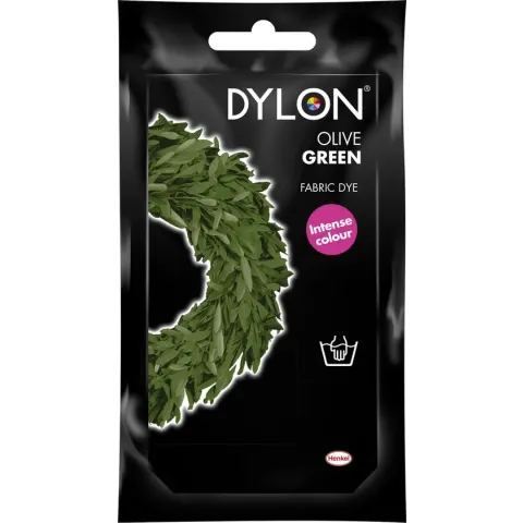 DYLON Handwas Textielverf - Olive Green - Groen - 50 gr