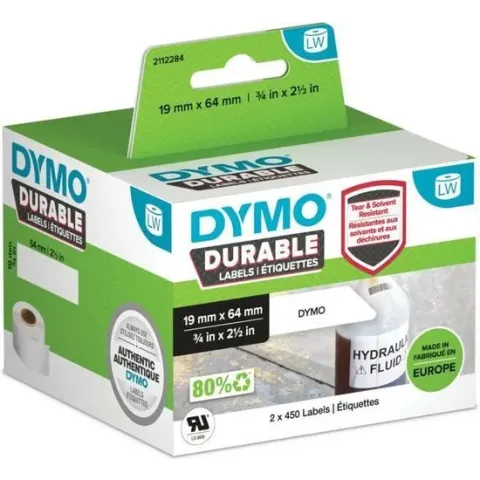 DYMO 2112284 printeretiket Wit Zelfklevend printerlabel