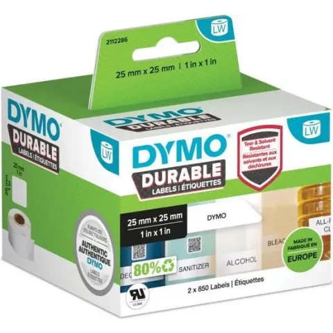 DYMO Durable Wit Zelfklevend printerlabel