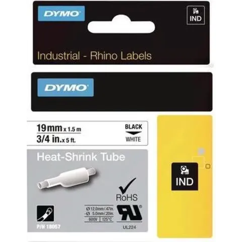 DYMO RhinoPRO Heat shrink tubes labelprinter-tape D1