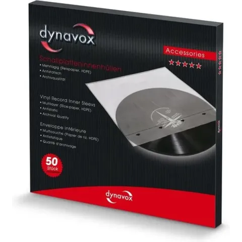Dynavox LP binnenhoezen - 50 stuks