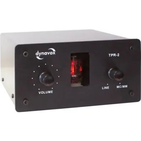 Dynavox TPR-2 voorversterker Zwart audio-omzetter