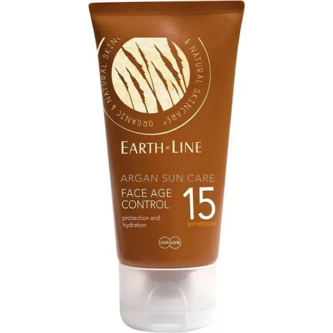 Earthline Argan Bio Sun Face Age Control SPF 15 - Zonnebrand - 50 ml