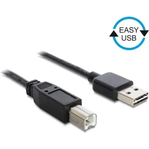 Easy-USB2.0 kabel USB-A - USB-B - 3 meter