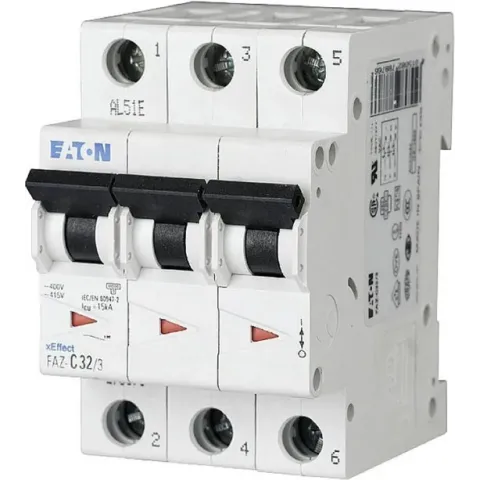 Eaton 278867 FAZ-C6/3 Zekeringautomaat 6 A 400 V/AC