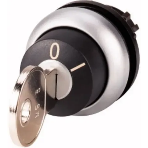 Eaton M22-WRS-MS8 Sleutelknop Kunststof frontring Sleutel Zwart 1 stuk(s)