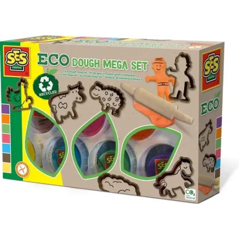 Eco klei mega set (7x90gr met tools)