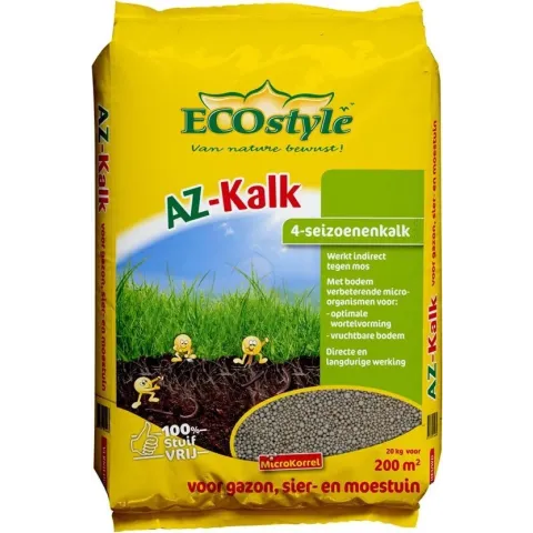 ECOstyle AZ-Kalk - 20 kg - kalk voor 200 m2