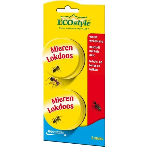 ECOstyle MierenLokdoos - tegen mieren - 2 stuks
