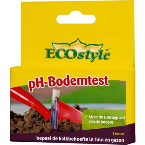 ECOstyle pH-Bodemtest - zuurgraadtest voor 8 tests