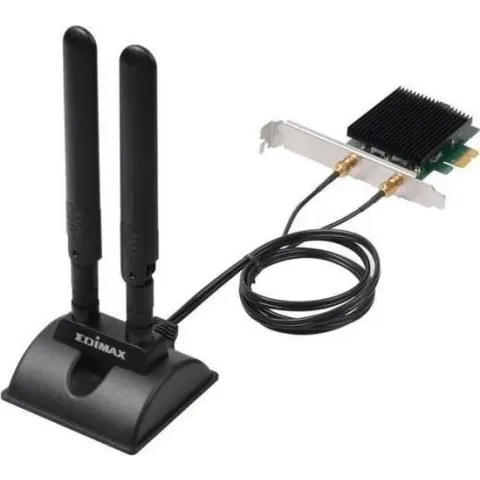 EDIMAX AX3000 Wi-Fi 6 Dual Band 802.11ax & Bluetooth 5.0 PCI Express Adapter