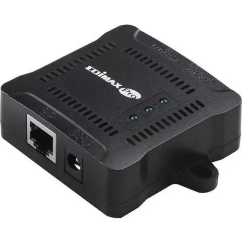 Edimax GP-101ST Power over Ethernet (PoE) Zwart network splitter