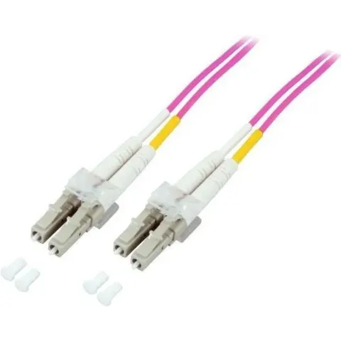 EFB Elektronik O0319.1 Glasvezel kabel 1 m OM4 LC Violet